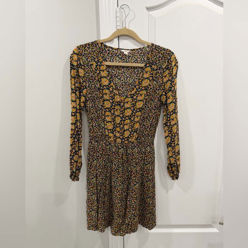 Long Sleeve Floral Dress
